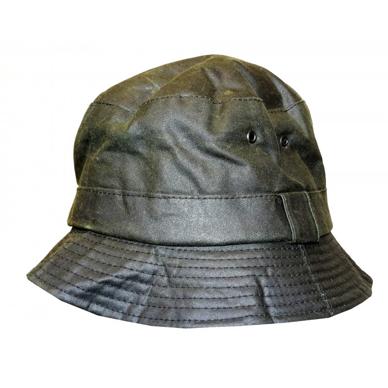 Gorro Encerado Impermeable Dark Green