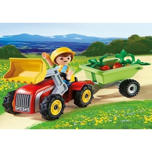 4943 Niño con tractor