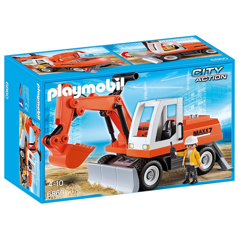 6860 Excavadora con Operario