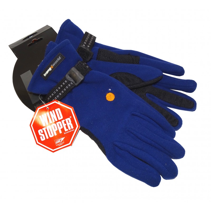 Guantes Trangoworld Windstopper Belcher Blue Talla XS