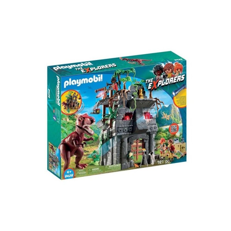 Playmobil Campamento Base con T-Rex