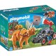 Playmobil Coche con Triceratops 9434