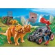 Playmobil Coche con Triceratops 9434