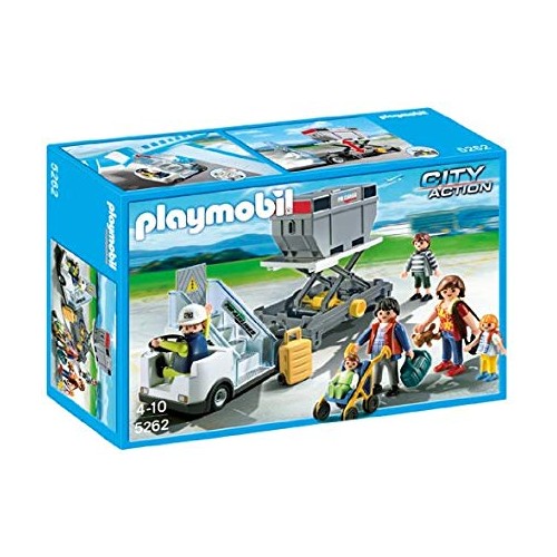 Playmobil Escaleras de Avión con pasajeros 5262