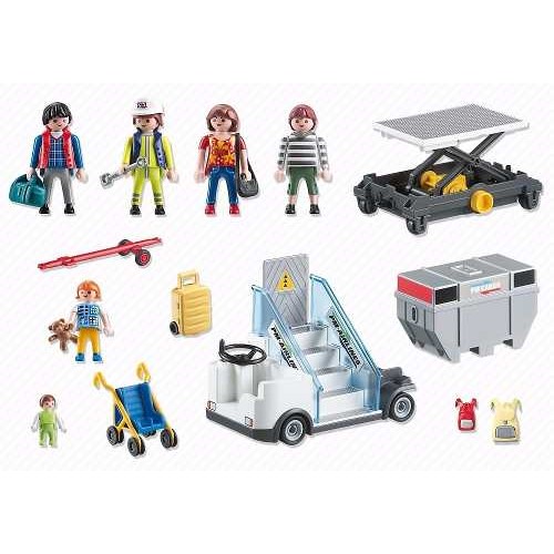 Playmobil Escaleras de Avión con pasajeros 5262