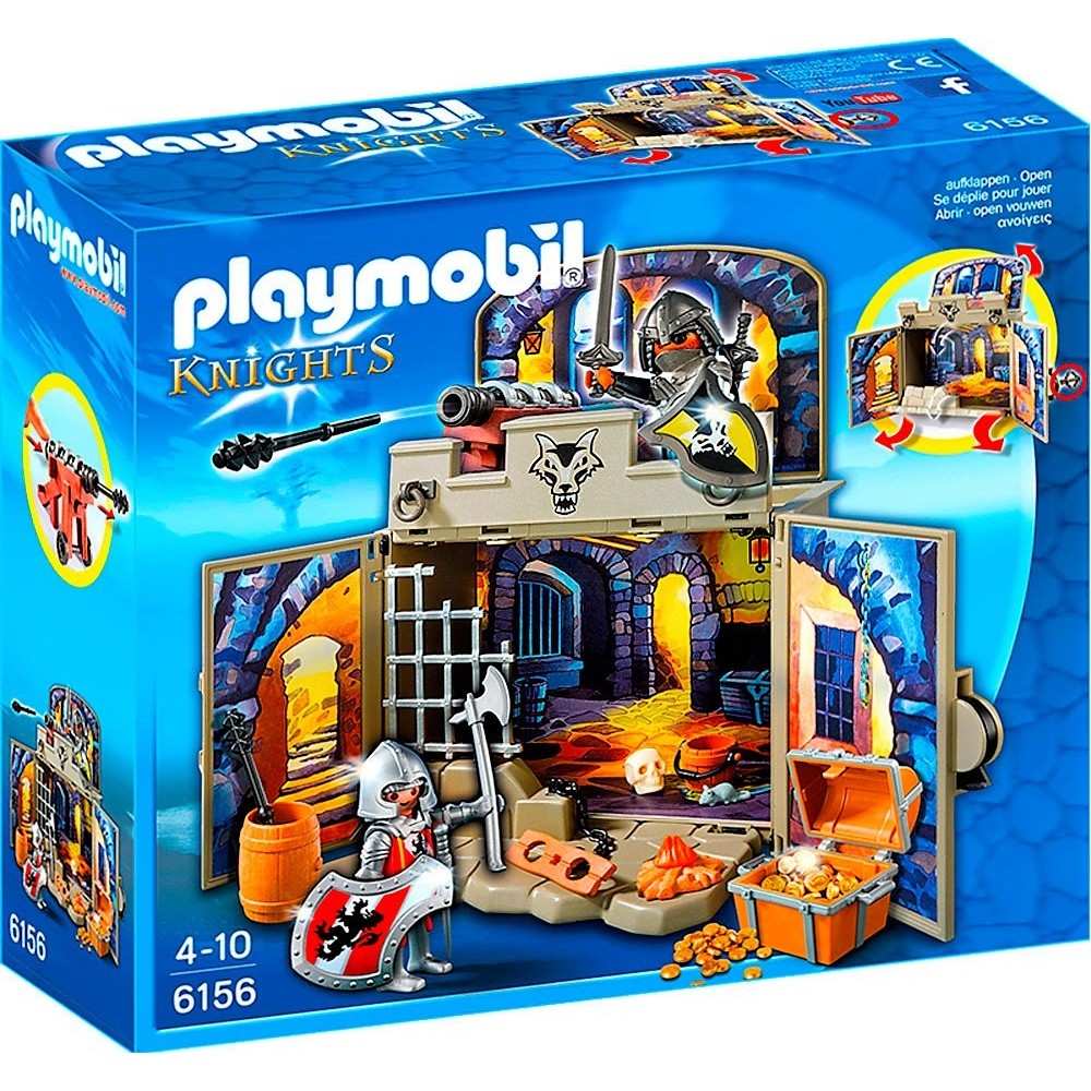 Playmobil Cofre Caballeros del Tesoro 6156 - Trelles S.L.