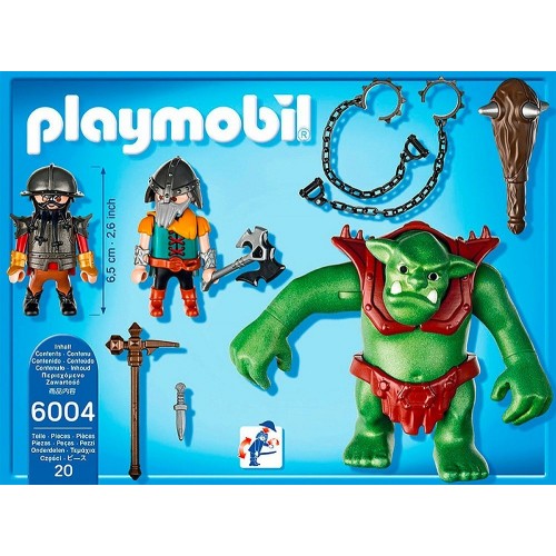 Playmobil Troll con Luchadores 6004