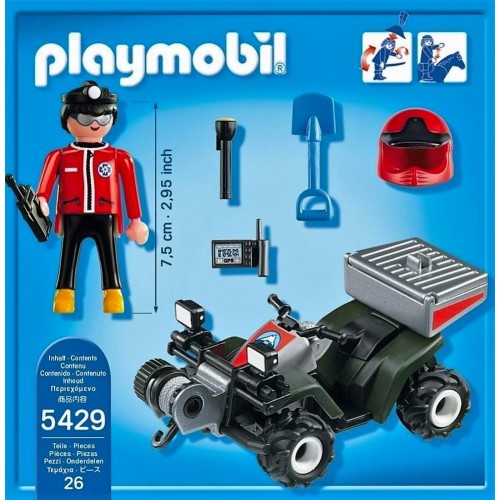 Playmobil Quad Rescate de Montaña 5429