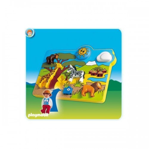 Playmobil Puzzle Animales 6745