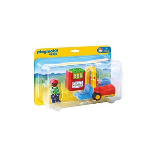 Playmobil Carretilla Elevadora con Operario 6959