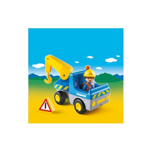 Playmobil Camión Grúa con Operario 6791