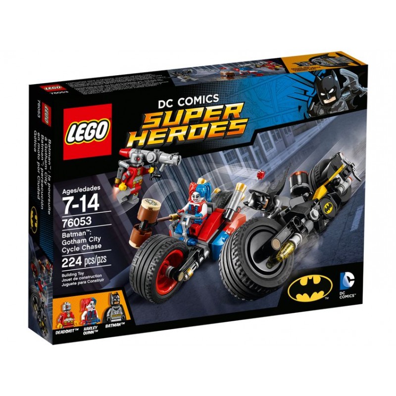 Lego Persecución en Moto por Gotham City 76053