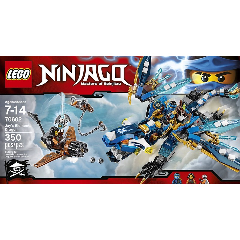 Lego Dragón elemental de Jay 70602
