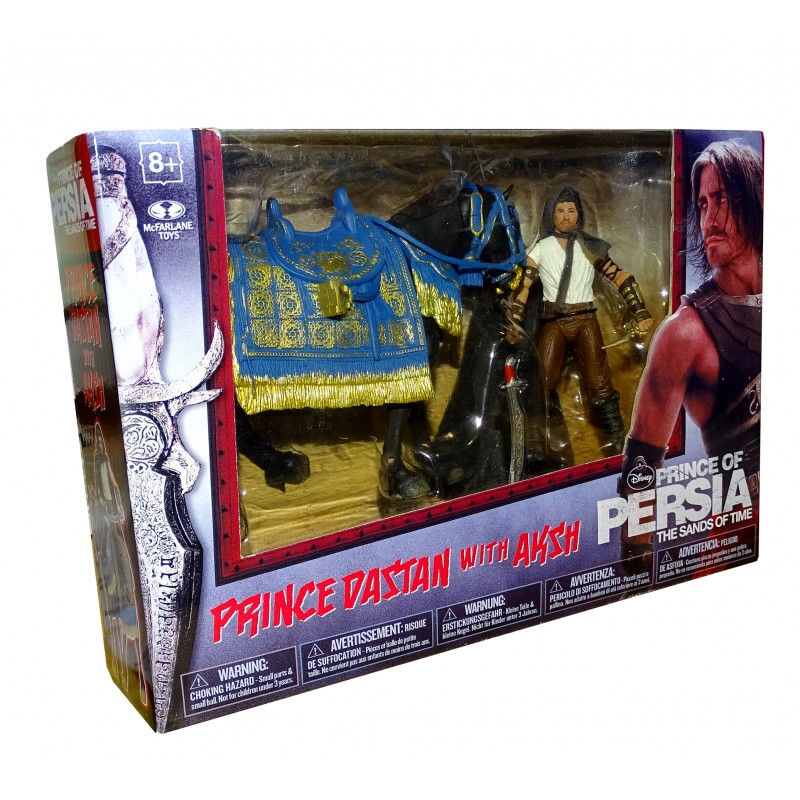 Príncipe Dastan con su caballo Aksh