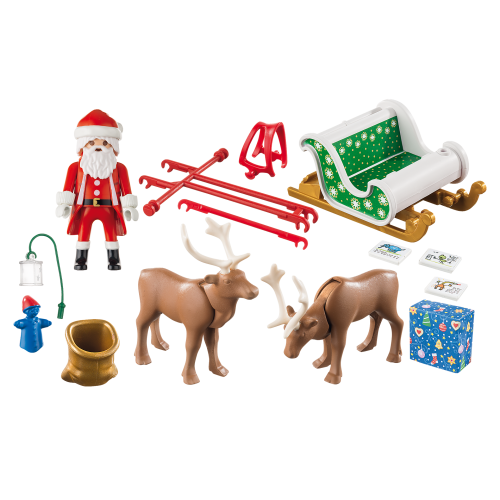 Trineo de Papá Noél con Renos 9496