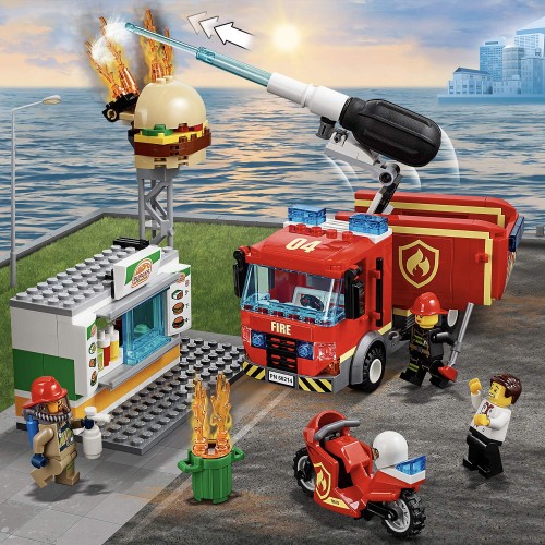 Lego 60214 Rescate del incendio en la Hamburguesería