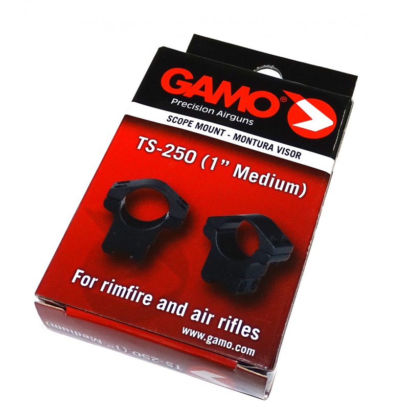 Monturas Gamo 1" Altura media carril 11mm