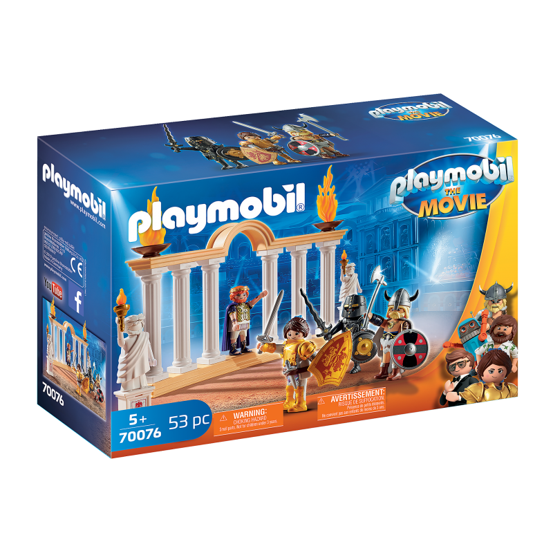 PLAYMOBIL: THE MOVIE Emperador Maximus en el Coliseo