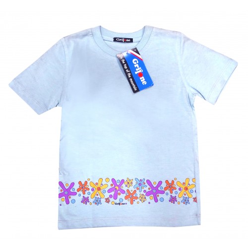 Camiseta de Niña Grifone Celeste Mountain