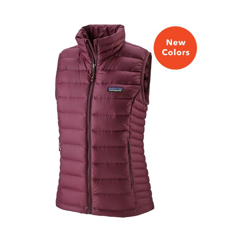 Patagonia Chaleco de Plumas 100% Natura / Ecológico Women´s Down Sweater Vest Purple