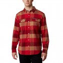 Camisa de franela elástica Flare Gun para hombre "red"
