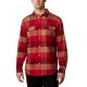 Camisa de franela elástica Flare Gun para hombre "red"