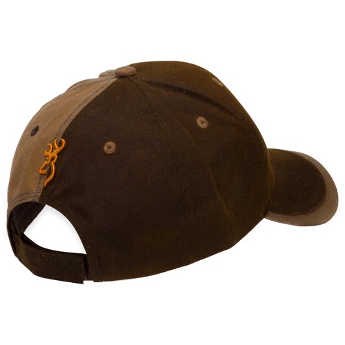 Gorra Browning encerada Two Tone Dark Brown