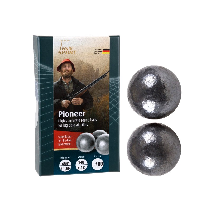 Bolas de Avancarga Premium H&N Pioneer Calibre .454