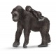 Schleich  Gorila hembra con cría