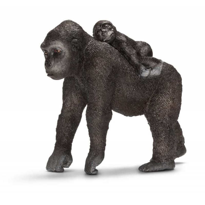 Schleich  Gorila hembra con cría
