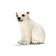 Schleich  Oso polar osezno sentado