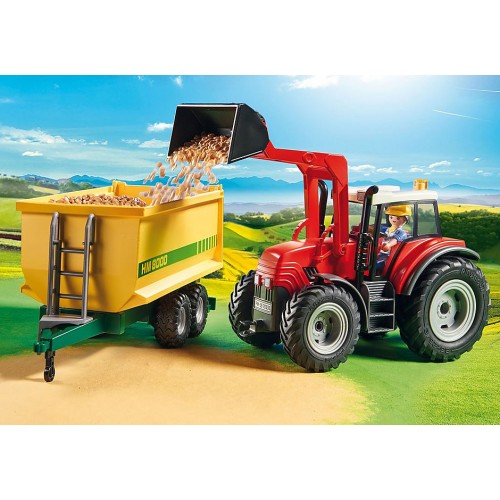 Tractor con remolque