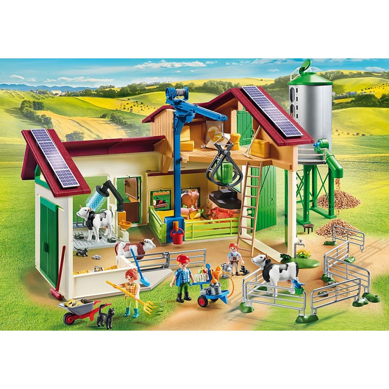 Granja con Silo