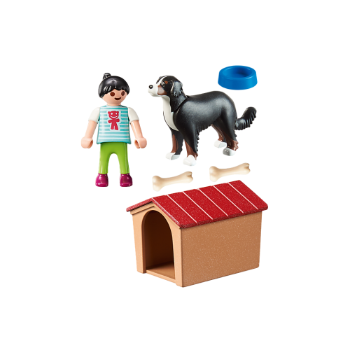 Perro con caseta