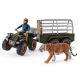Schleich Quad con Remolque y "ranger"