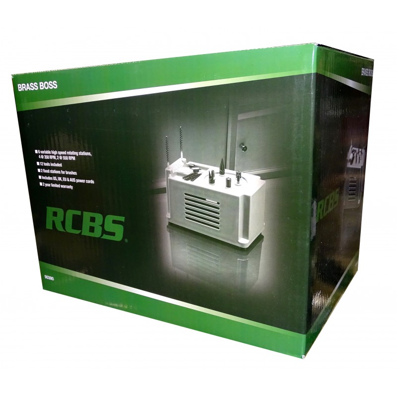 RCBS Brass Boss Centro de mantenimiento de vainas electrónico