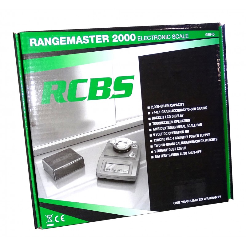 RCBS Rangemaster 2000 Balanza Digital Top Class