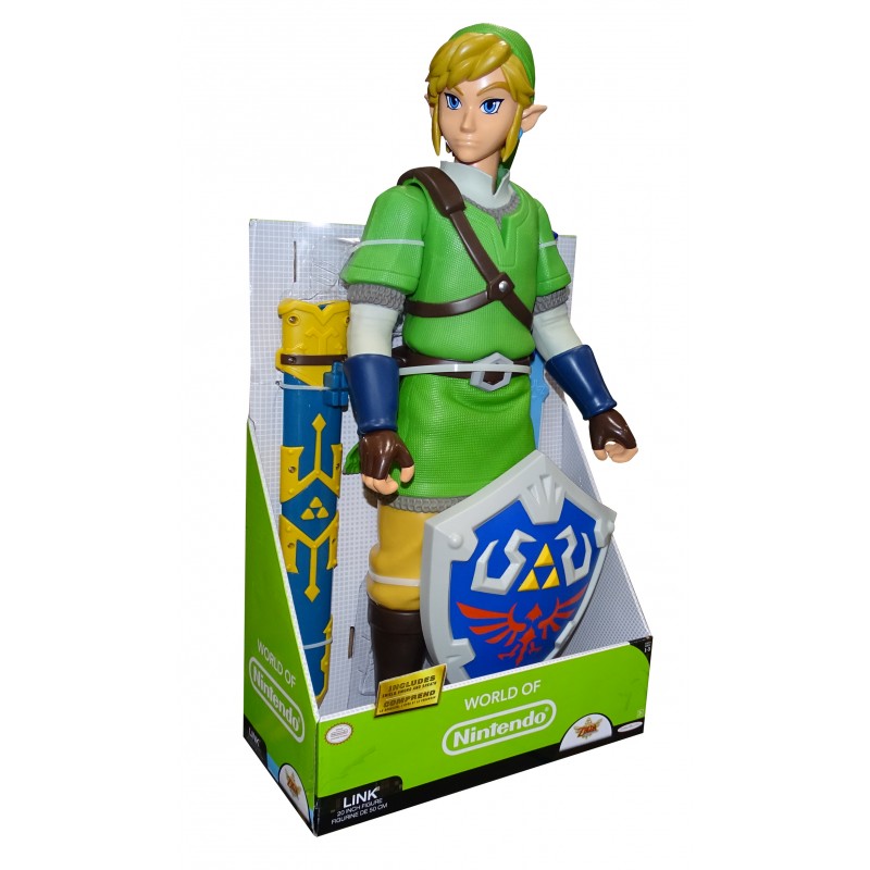 Egomanía chatarra consultor World of Nintendo Figura Zelda Link Tamaño XL - Armería Trelles S.L.