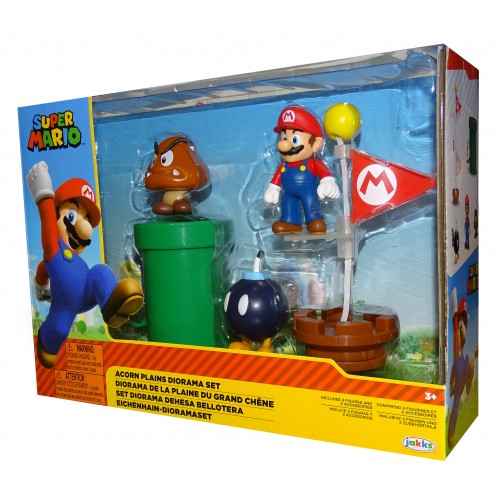 Super Mario Set Diorama Dehesa Bellotera