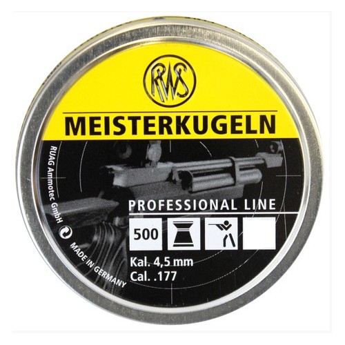 RWS Meisterkugeln 4.5mm  500 unidades