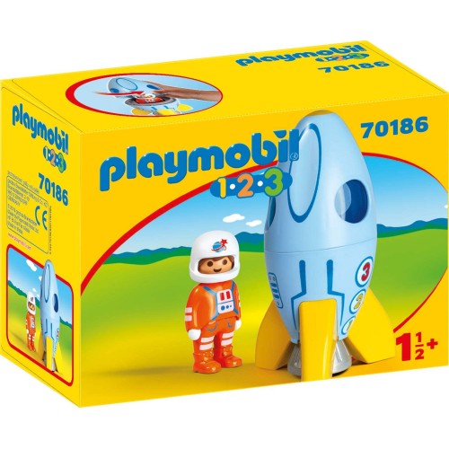 Playmobil Astronauta con Cohete 6776