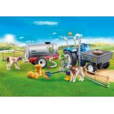 Tractor de carga con tanque