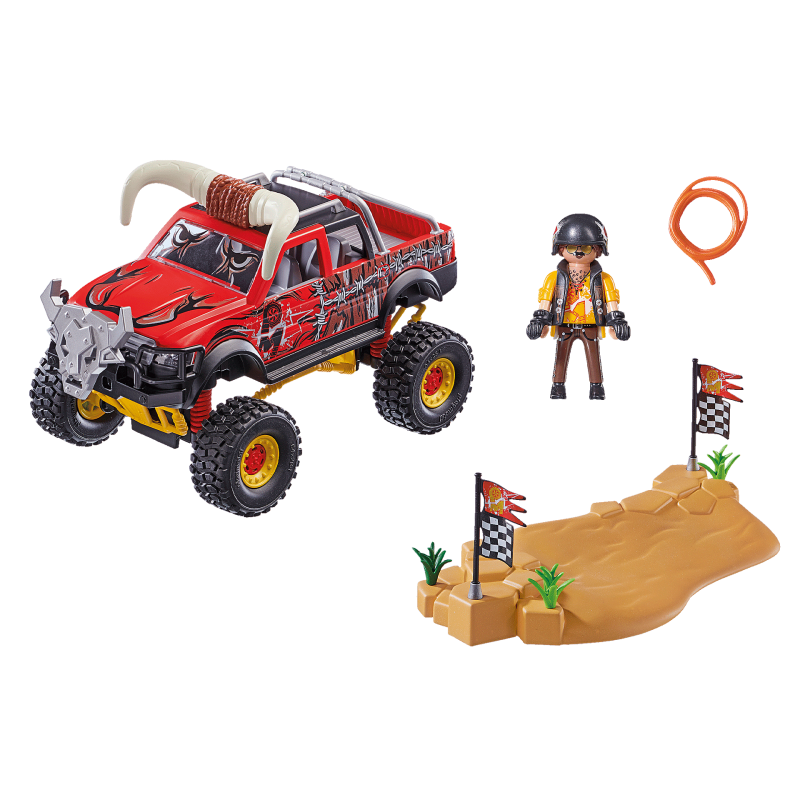 Stunt Show Monster Truck Horned