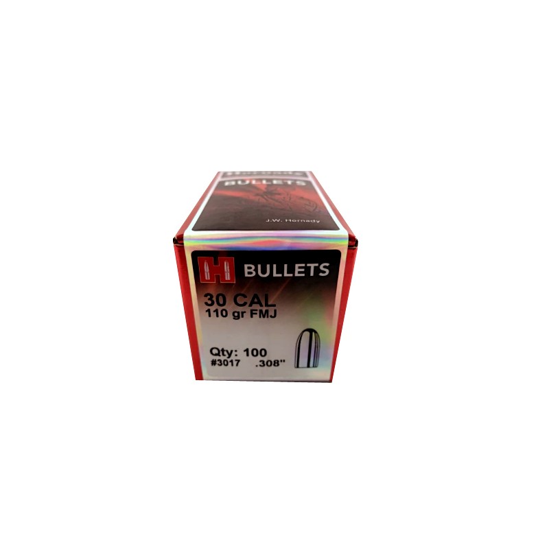 Hornady 30 Cal .308 110gr FMJ