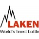 Laken Cantimplora Clásica de Aluminio con Neopreno Azul 1L