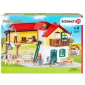 Schleich Granja con establo y animales