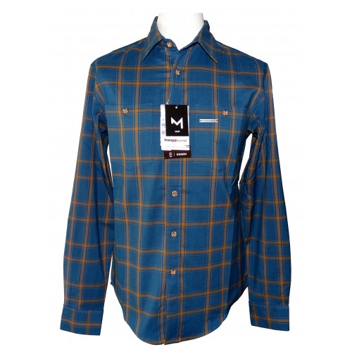 Trangoworld Camisa Zernez Blue Brown