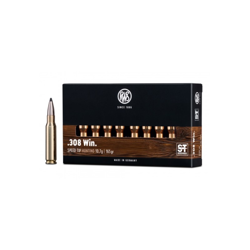 RWS Balas .308Win Speed Tip 165gr