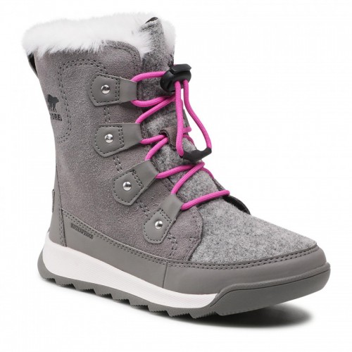 Sorel Whitney Joan Lace Woman Felt Grey WP