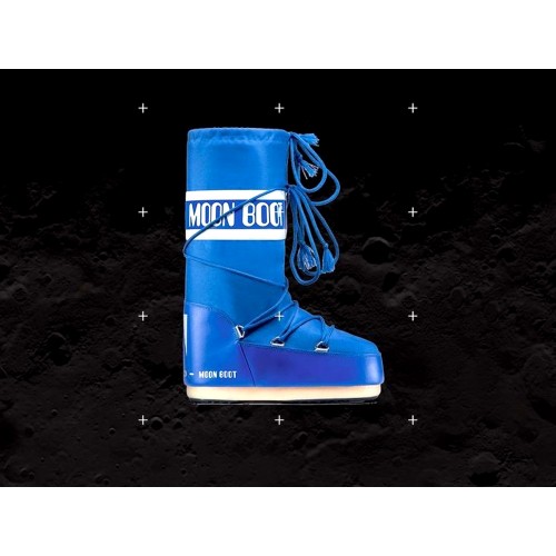 Moon Boot Nylon Electric Blue